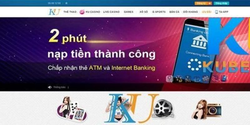 Cách nạp tiền Kubet nhanh chóng qua chuyển khoản